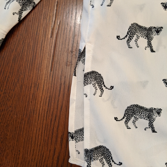 River Island Blouse - Cheetah Print - Picture 4 of 5